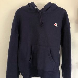 Champion Reverse Weave Imperial Indigo Hoodie